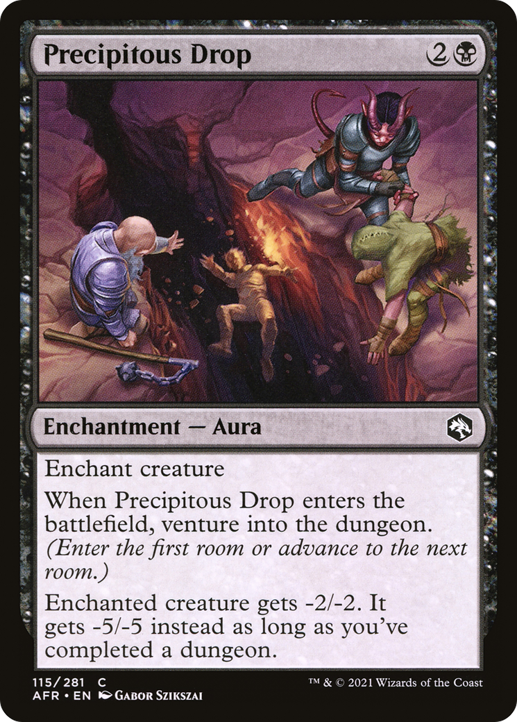 Image of Precipitous Drop [Dungeons & Dragons: Adventures in the Forgotten Realms]