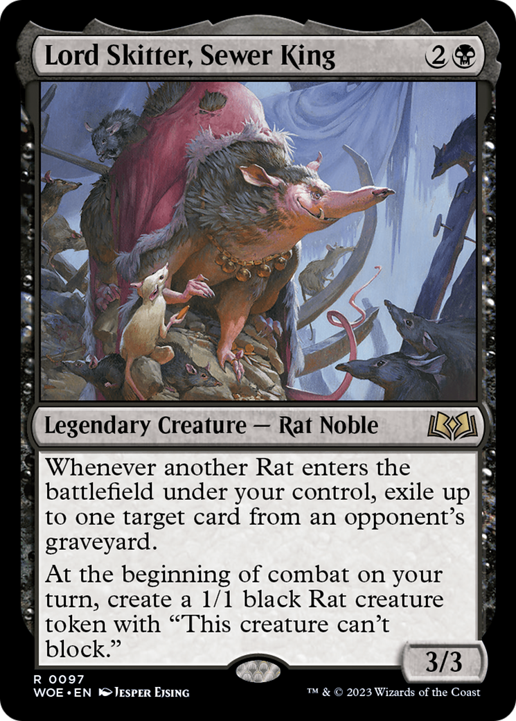Image of Lord Skitter, Sewer King [Wilds of Eldraine]