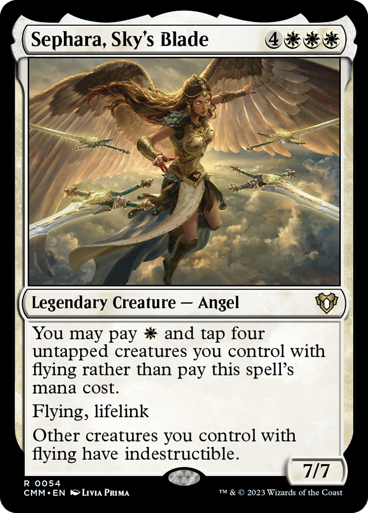 Image of Sephara, Sky's Blade [Commander Masters]
