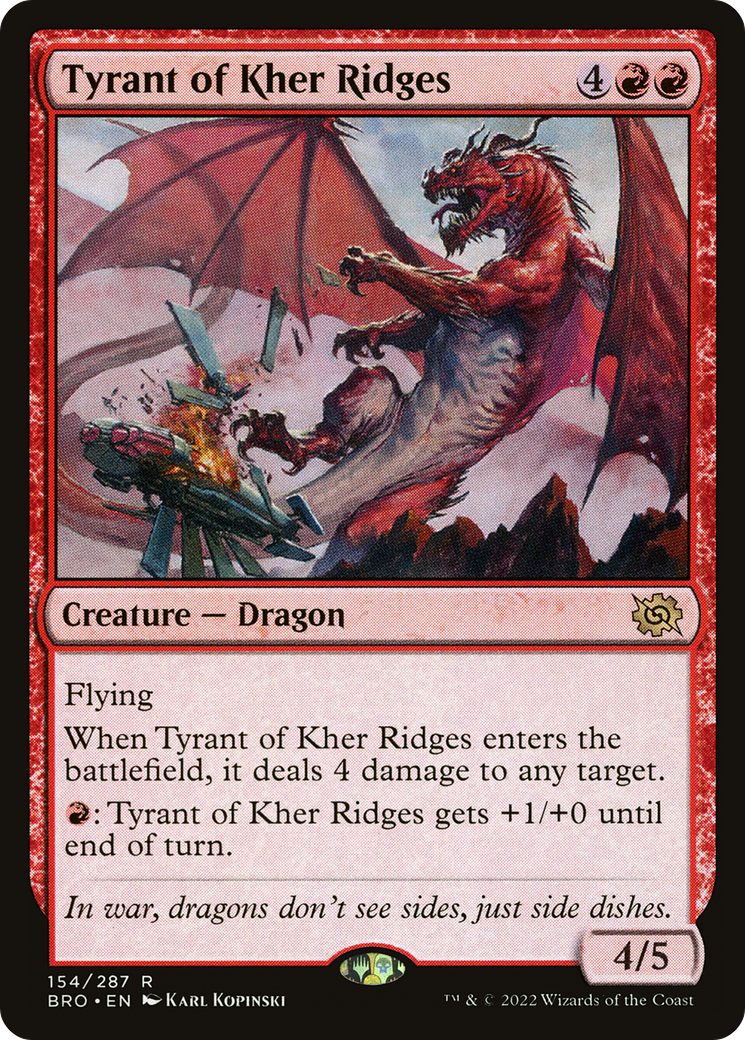Image of Tyrant of Kher Ridges [The Brothers' War]