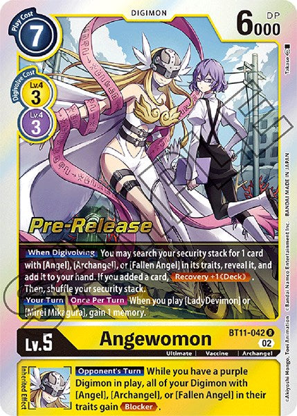 Image of Angewomon [BT11-042] [Dimensional Phase Pre-Release Promos]