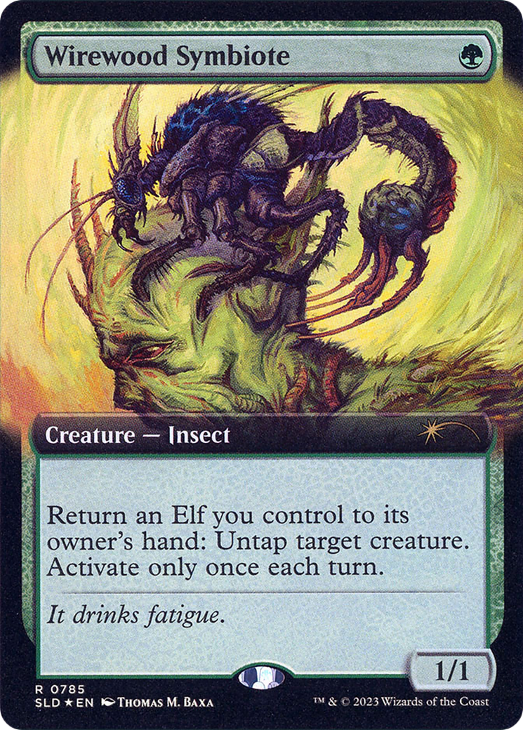 Image of Wirewood Symbiote (Extended Art) [Secret Lair Drop Series]