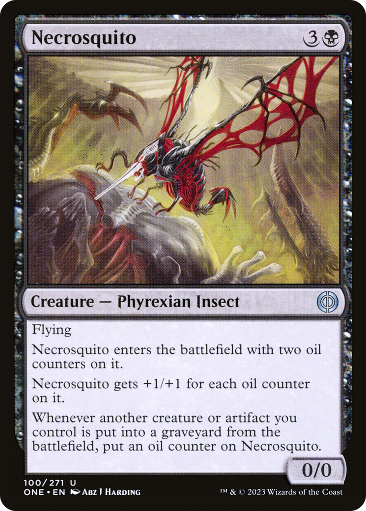Image of Necrosquito [Phyrexia: All Will Be One]