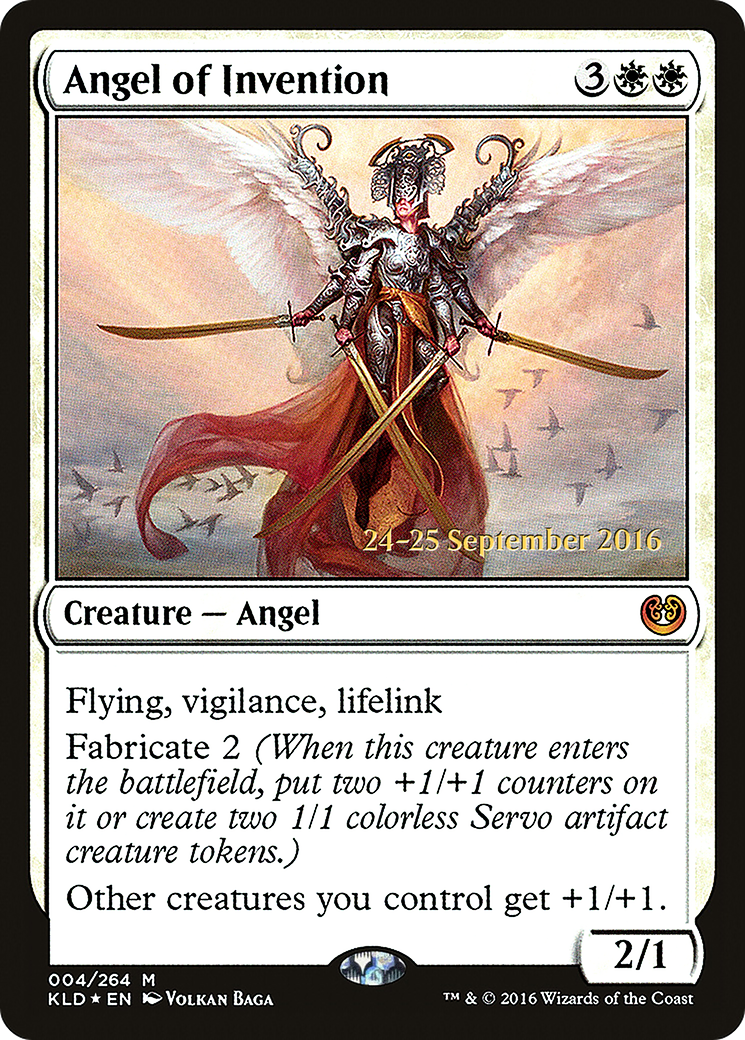 Image of Angel of Invention [Kaladesh Prerelease Promos]