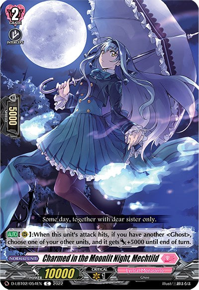 Image of Charmed in the Moonlit Night, Mechtild (D-LBT02/054EN) [Lyrical Monasterio: It's a New School Term!]