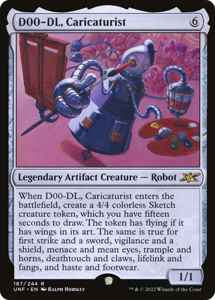 Image of D00-DL, Caricaturist [Unfinity]