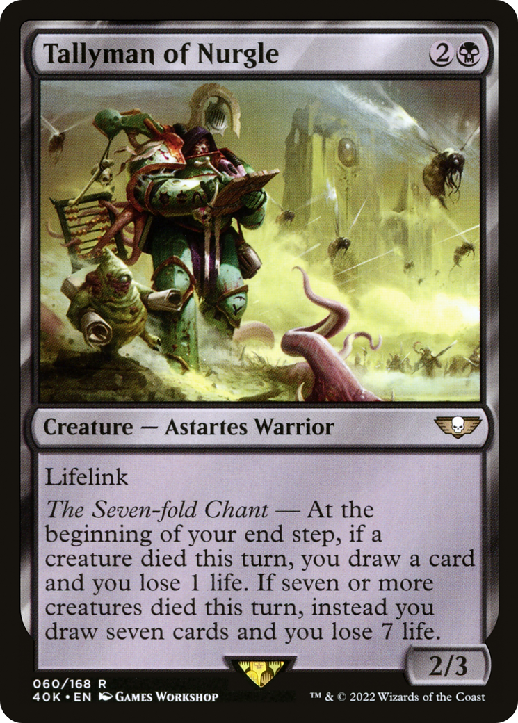 Image of Tallyman of Nurgle [Warhammer 40,000]