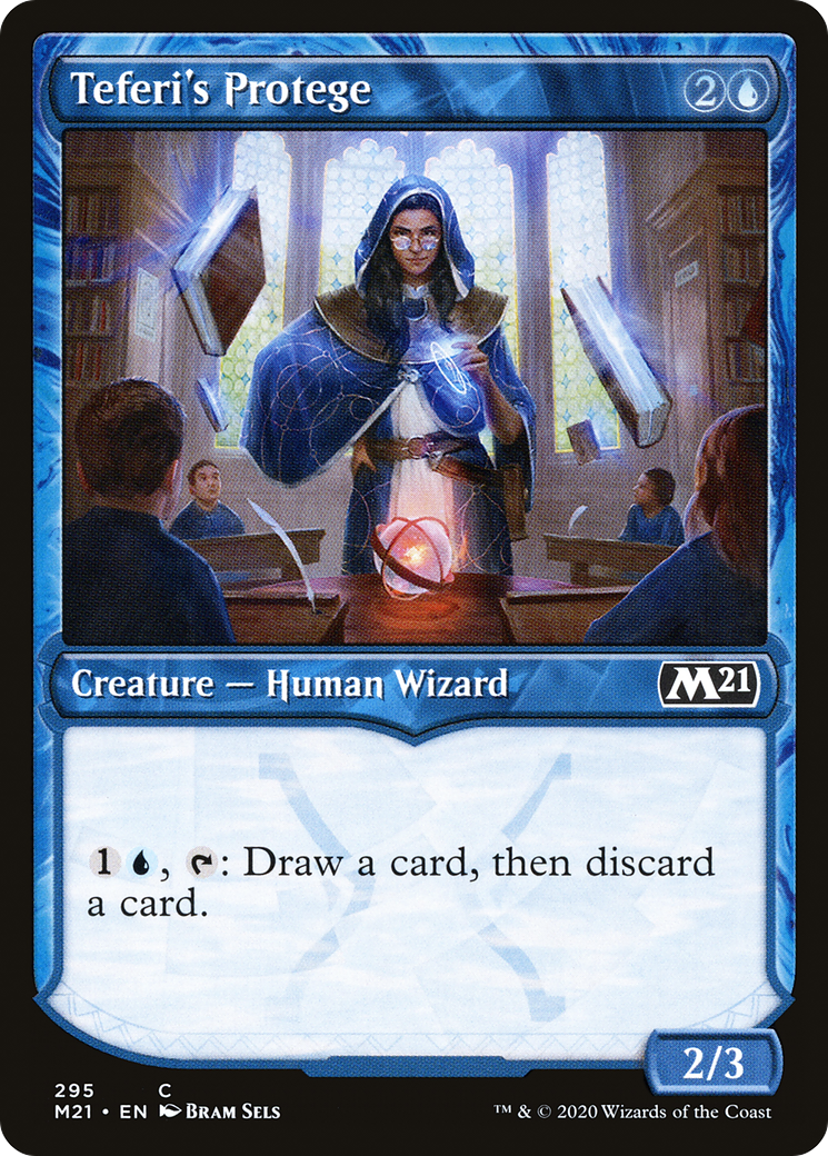 Image of Teferi's Protege (Showcase) [Core Set 2021]