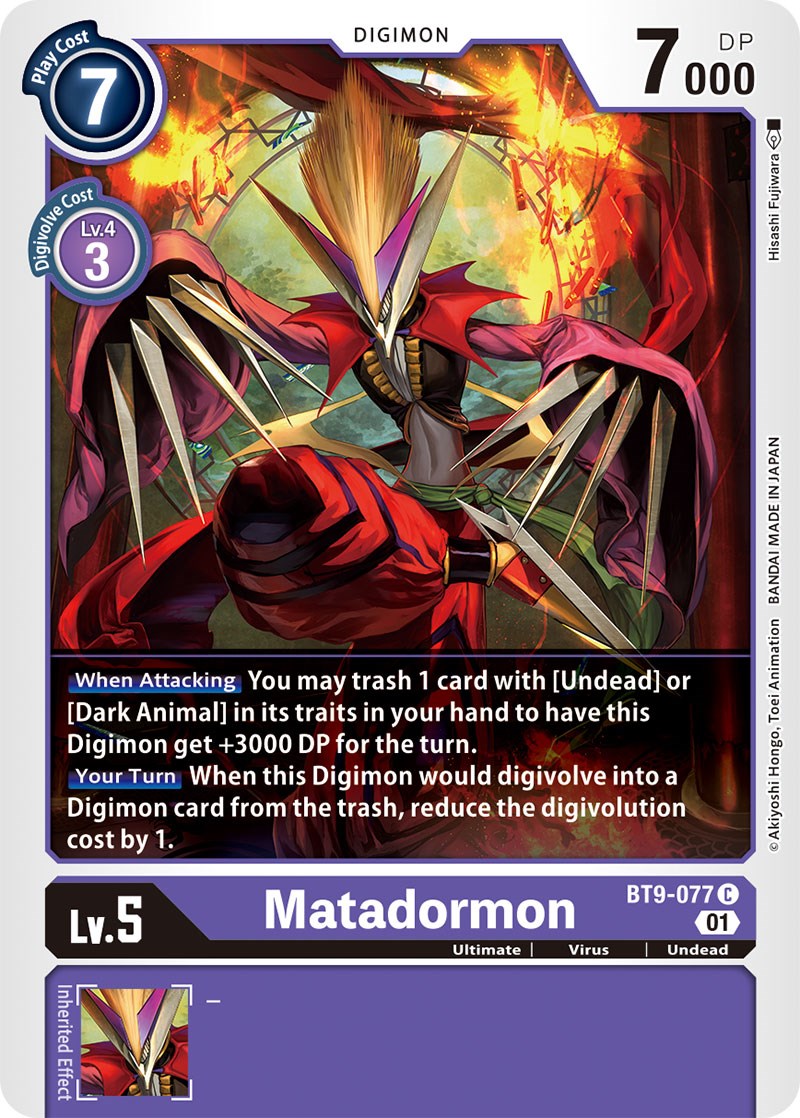Image of Matadormon [BT9-077] [X Record]