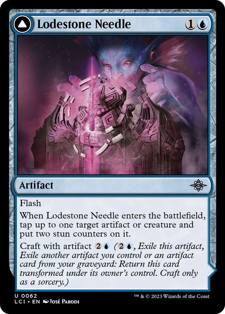 Image of Lodestone Needle // Guidestone Compass [The Lost Caverns of Ixalan]