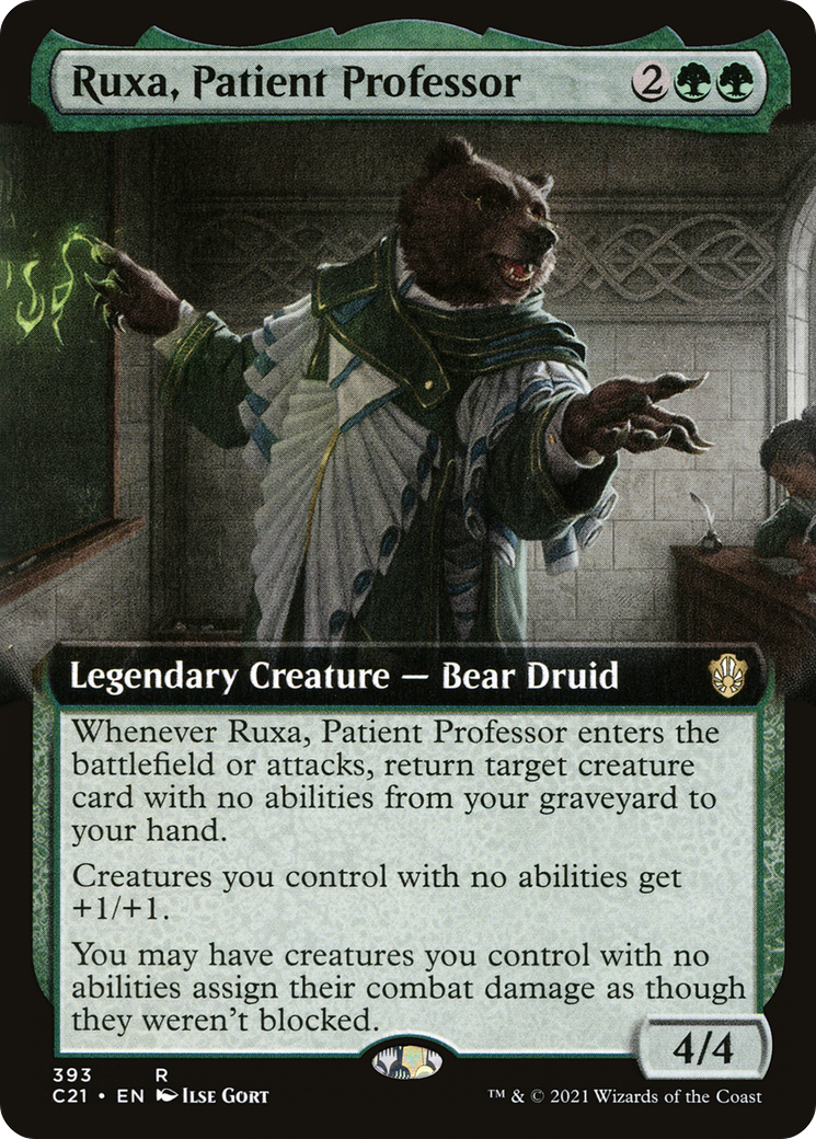 Image of Ruxa, Patient Professor (Extended Art) [Commander 2021]