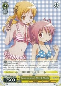 Image of Junior and Senior, Mami & Madoka (MM/W35-E020 C) [Puella Magi Madoka Magica the Movie -Rebellion-]