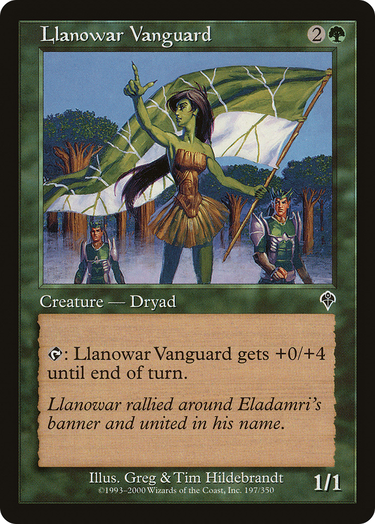 Image of Llanowar Vanguard [Invasion]