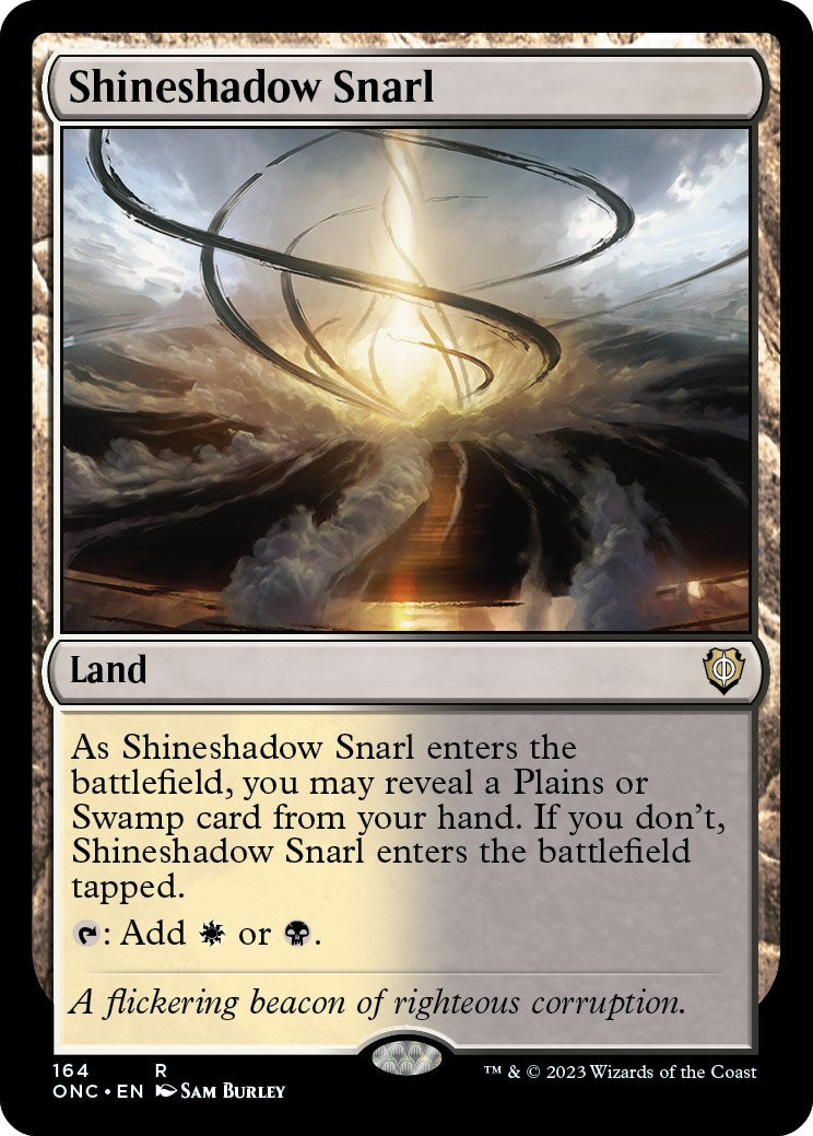Image of Shineshadow Snarl [Phyrexia: All Will Be One Commander]