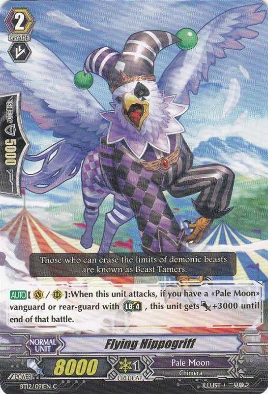 Image of Flying Hippogriff (BT12/091EN) [Binding Force of the Black Rings]