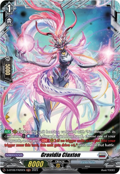 Image of Gravidia Claxton (D-BT09/FR20EN) [Dragontree Invasion]
