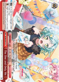 Image of The One and Only Me (BD/W63-E071 CC) [BanG Dream! Girls Band Party! Vol.2]