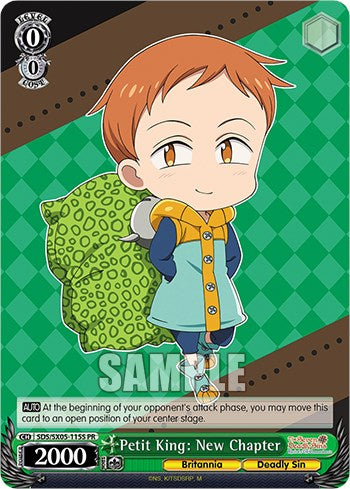 Image of Petit King: New Chapter (Foil) [The Seven Deadly Sins: Revival of The Commandments]