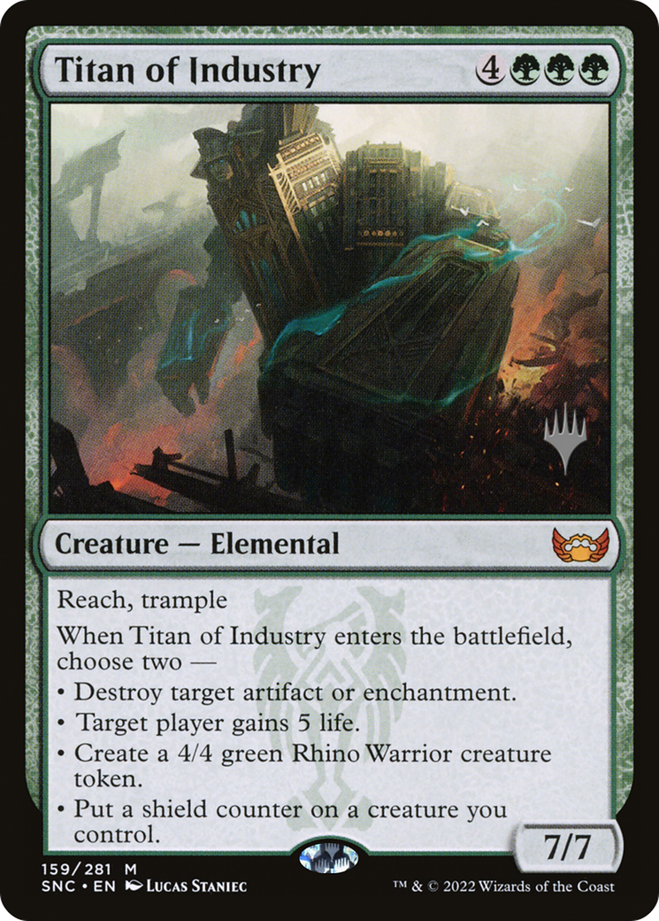 Image of Titan of Industry (Promo Pack) [Streets of New Capenna Promos]