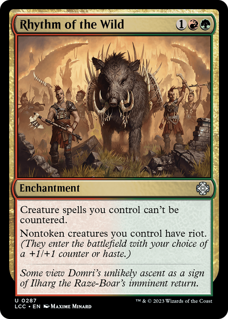 Image of Rhythm of the Wild [The Lost Caverns of Ixalan Commander]