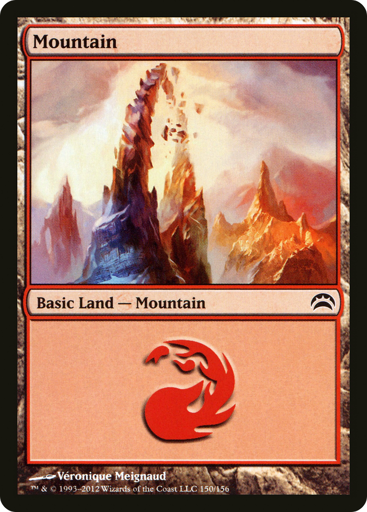Image of Mountain (150) (PC2-150) - Planechase 2012 Foil
