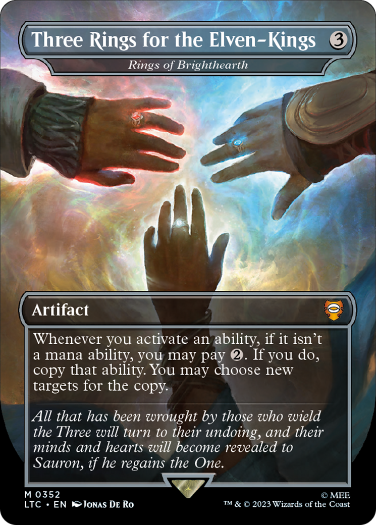 Image of Three Rings for the Elven-Kings - Rings of Brighthearth [The Lord of the Rings: Tales of Middle-Earth Commander]