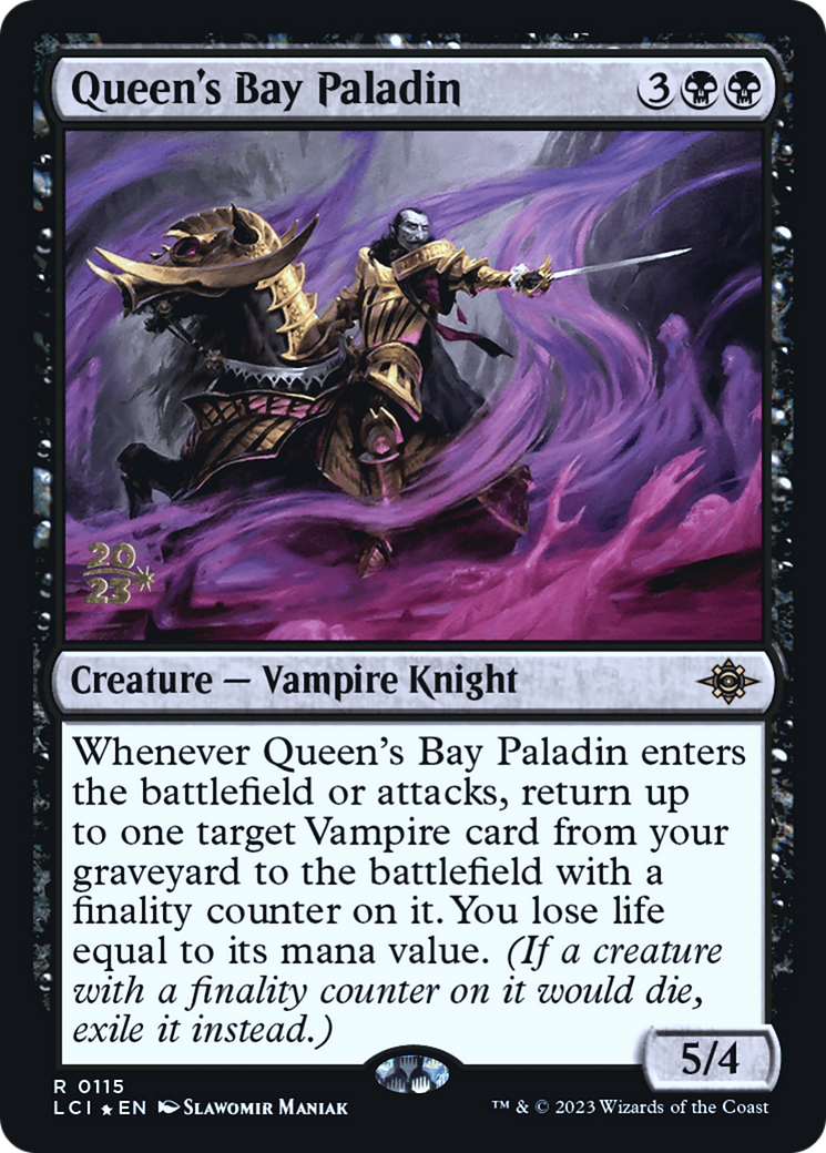 Image of Queen's Bay Paladin [The Lost Caverns of Ixalan Prerelease Cards]