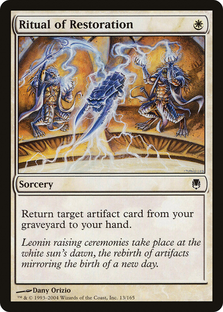 Image of Ritual of Restoration [Darksteel]