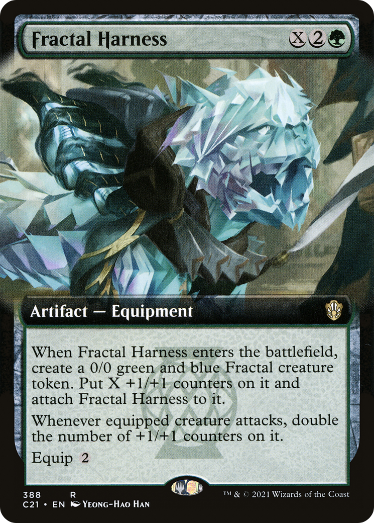 Image of Fractal Harness (Extended Art) [Commander 2021]