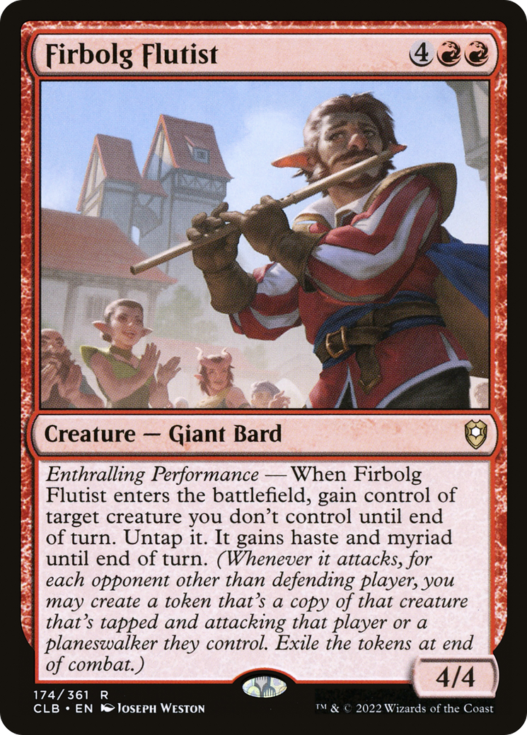 Image of Firbolg Flutist [Commander Legends: Battle for Baldur's Gate]
