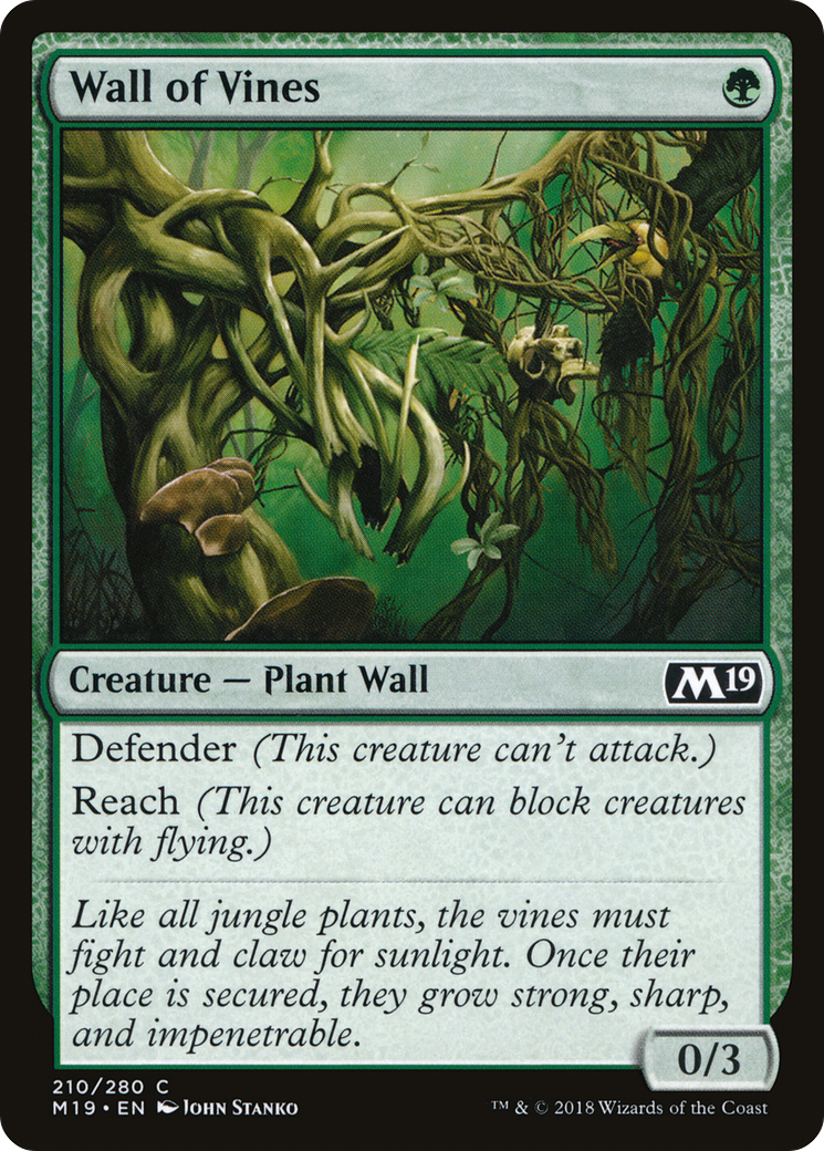 Image of Wall of Vines [Core Set 2019]