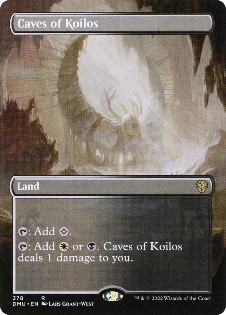 Image of Caves of Koilos (Borderless Alternate Art) [Dominaria United]