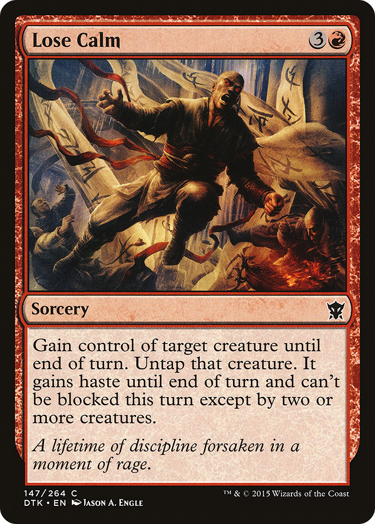 Image of Lose Calm [Dragons of Tarkir]