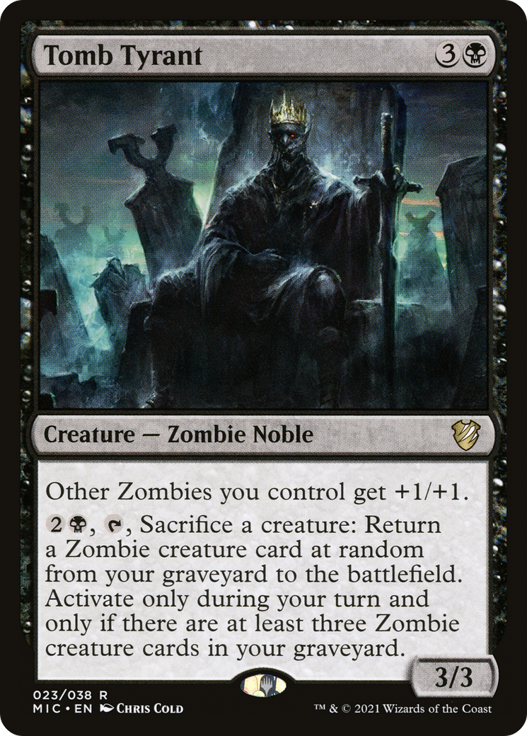 Image of Tomb Tyrant [Innistrad: Midnight Hunt Commander]