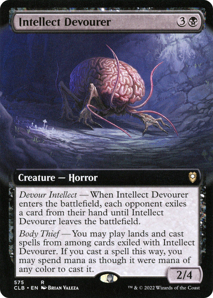 Image of Intellect Devourer (Extended Art) [Commander Legends: Battle for Baldur's Gate]