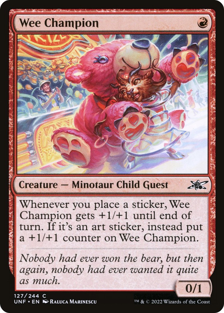 Image of Wee Champion [Unfinity]