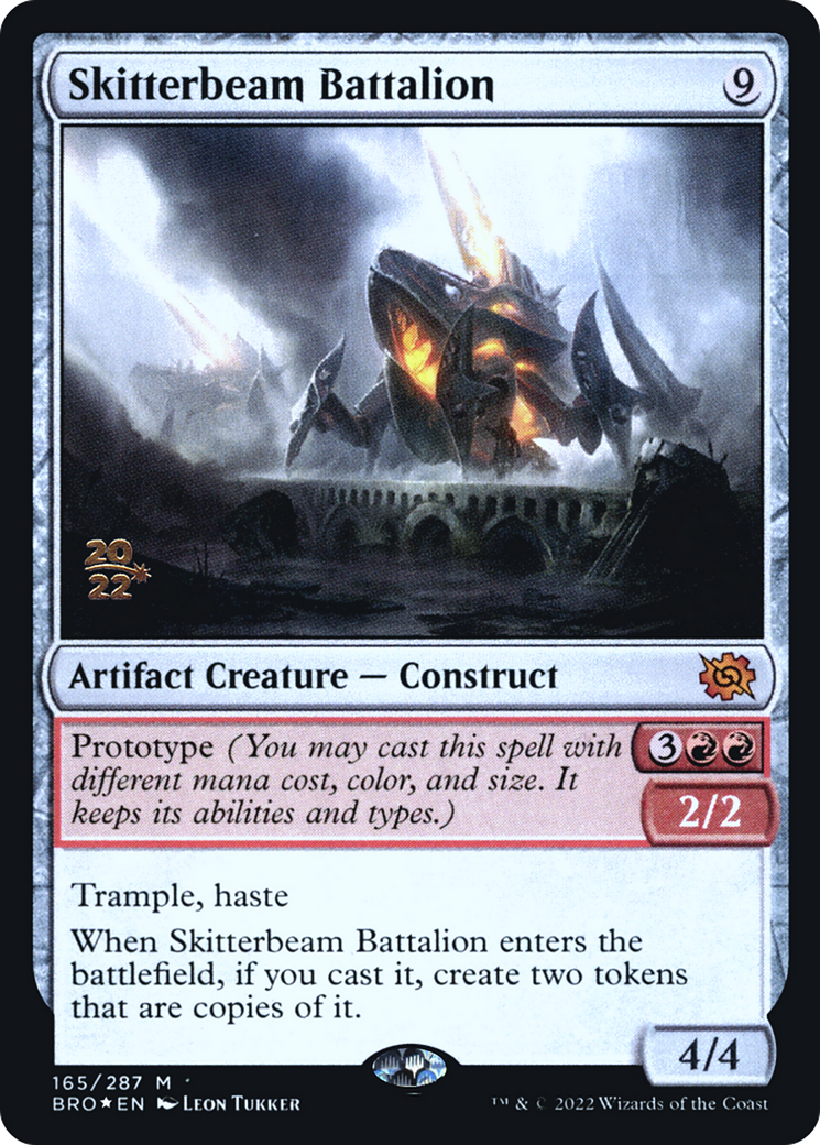 Image of Skitterbeam Battalion [The Brothers' War Prerelease Promos]