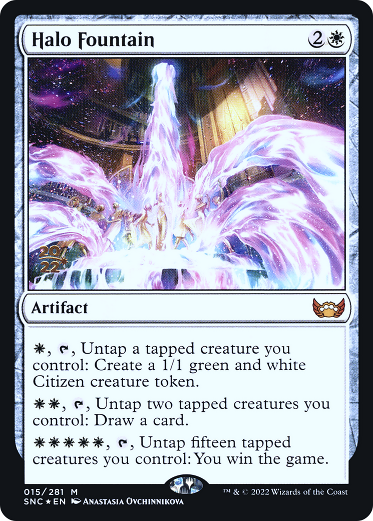 Image of Halo Fountain [Streets of New Capenna Prerelease Promos]
