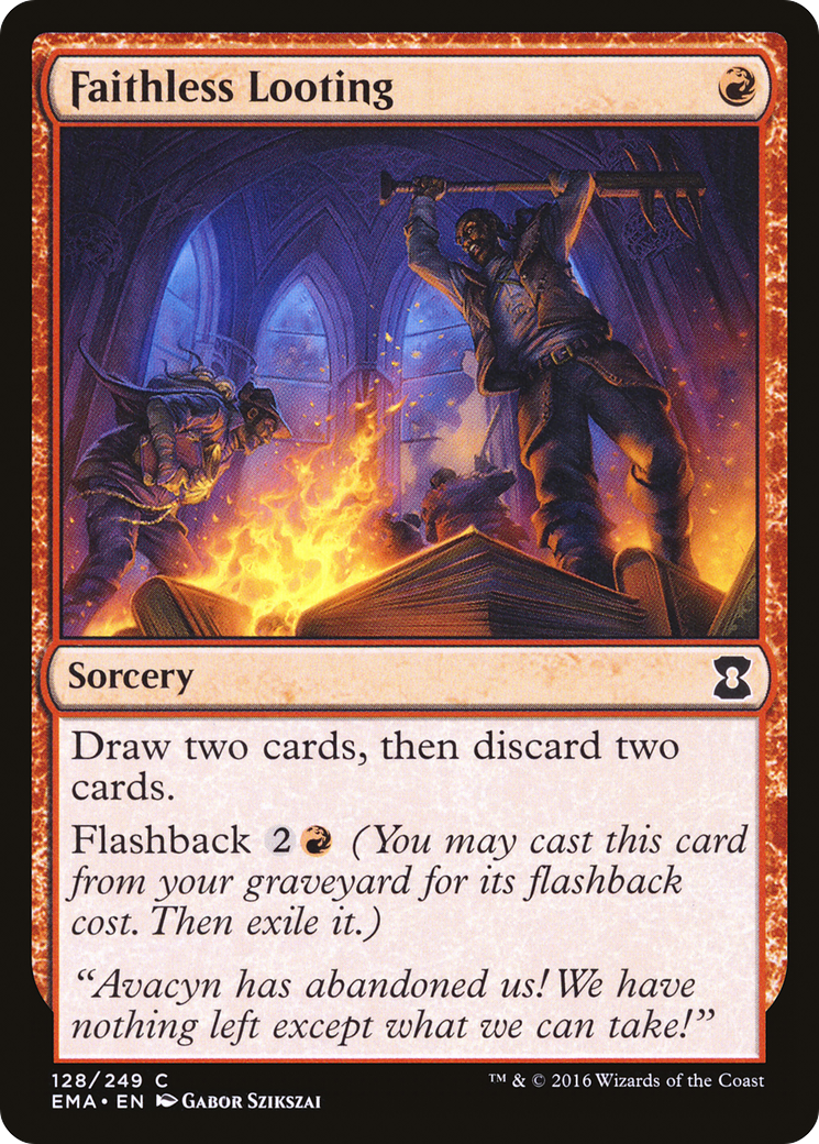 Image of Faithless Looting [Eternal Masters]
