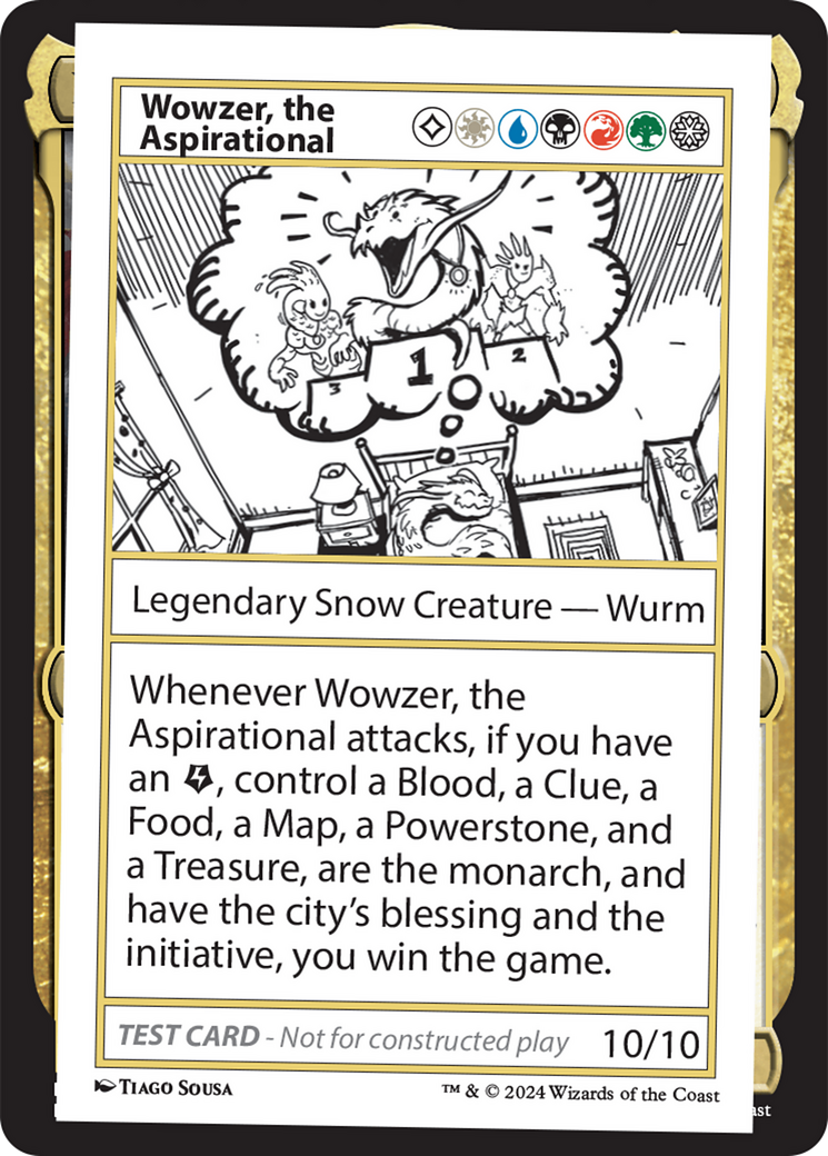 Image of Wowzer, the Aspirational [Mystery Booster 2 Playtest Cards]