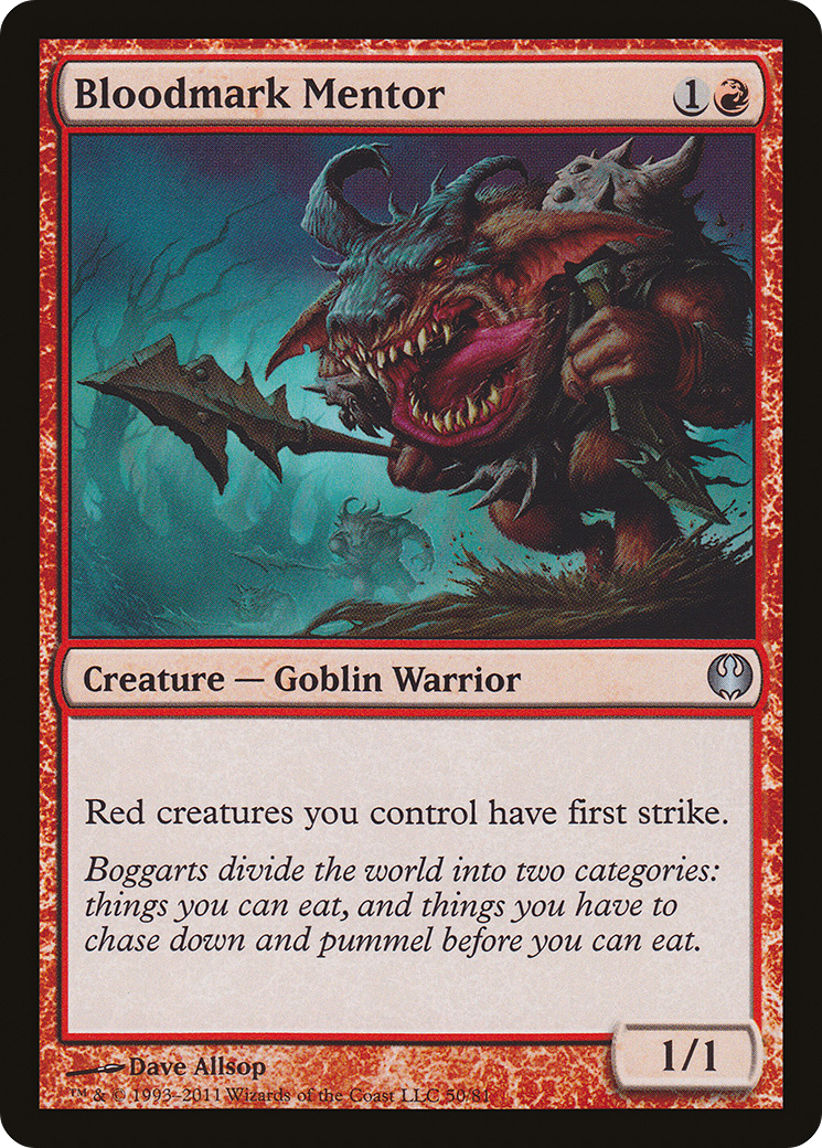 Image of Bloodmark Mentor [Duel Decks: Knights vs. Dragons]