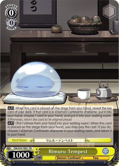 Image of Rimuru Tempest (TSK/S70-TE01 TD) [That Time I Got Reincarnated as a Slime]