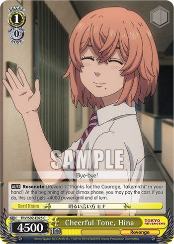 Image of Cheerful Tone, Hina (TRV/S92-E025 C) [Tokyo Revengers]
