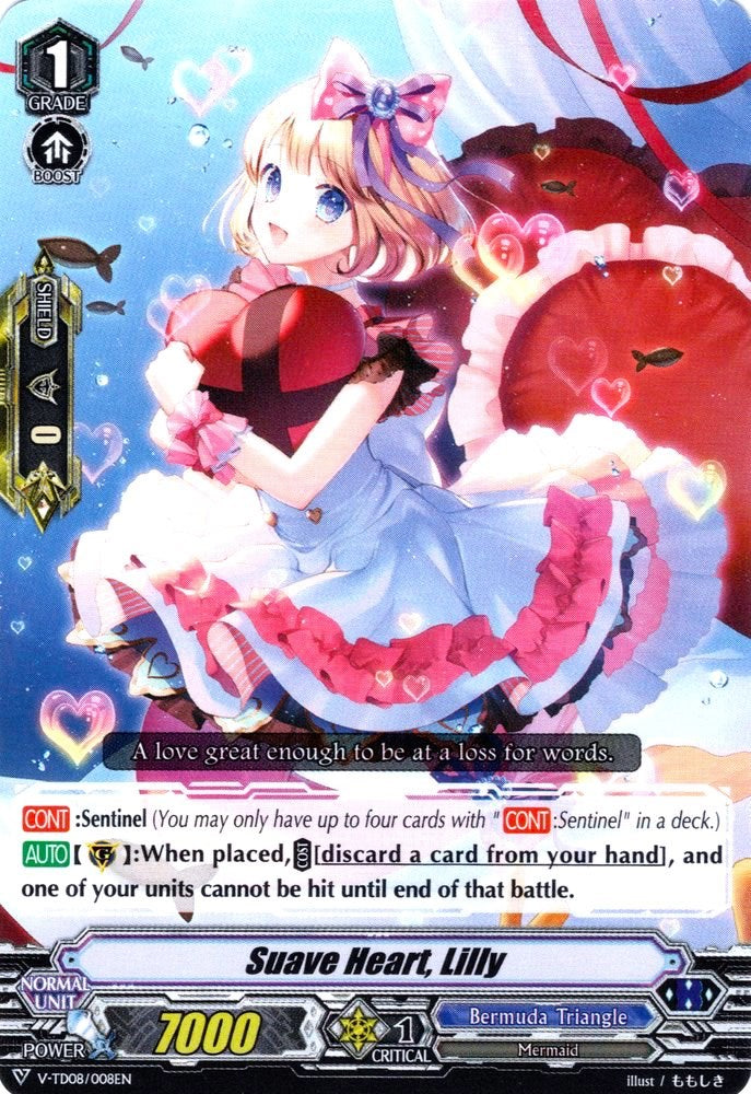 Image of Suave Heart, Lilly (V-TD08/008EN) [Schokolade Melody]