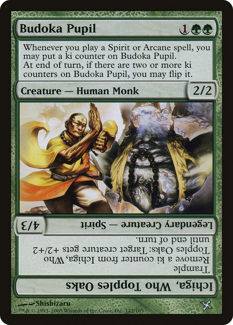 Image of Budoka Pupil // Ichiga, Who Topples Oaks [Betrayers of Kamigawa]
