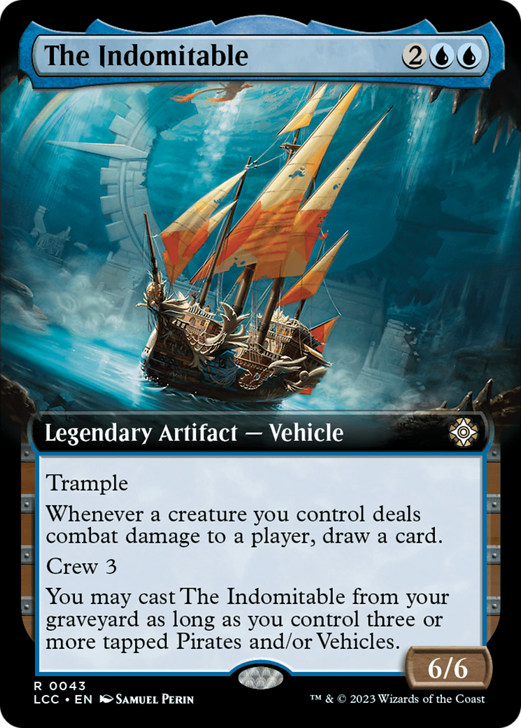 Image of The Indomitable (Extended Art) [The Lost Caverns of Ixalan Commander]