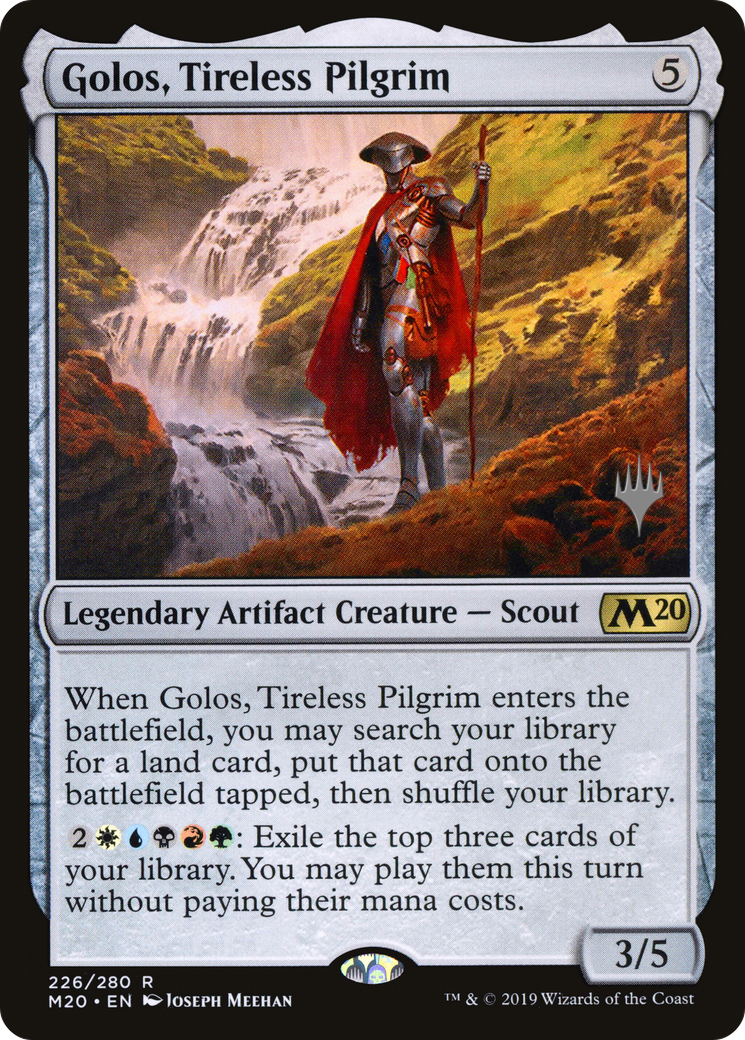 Image of Golos, Tireless Pilgrim (Promo Pack) [Core Set 2020 Promos]