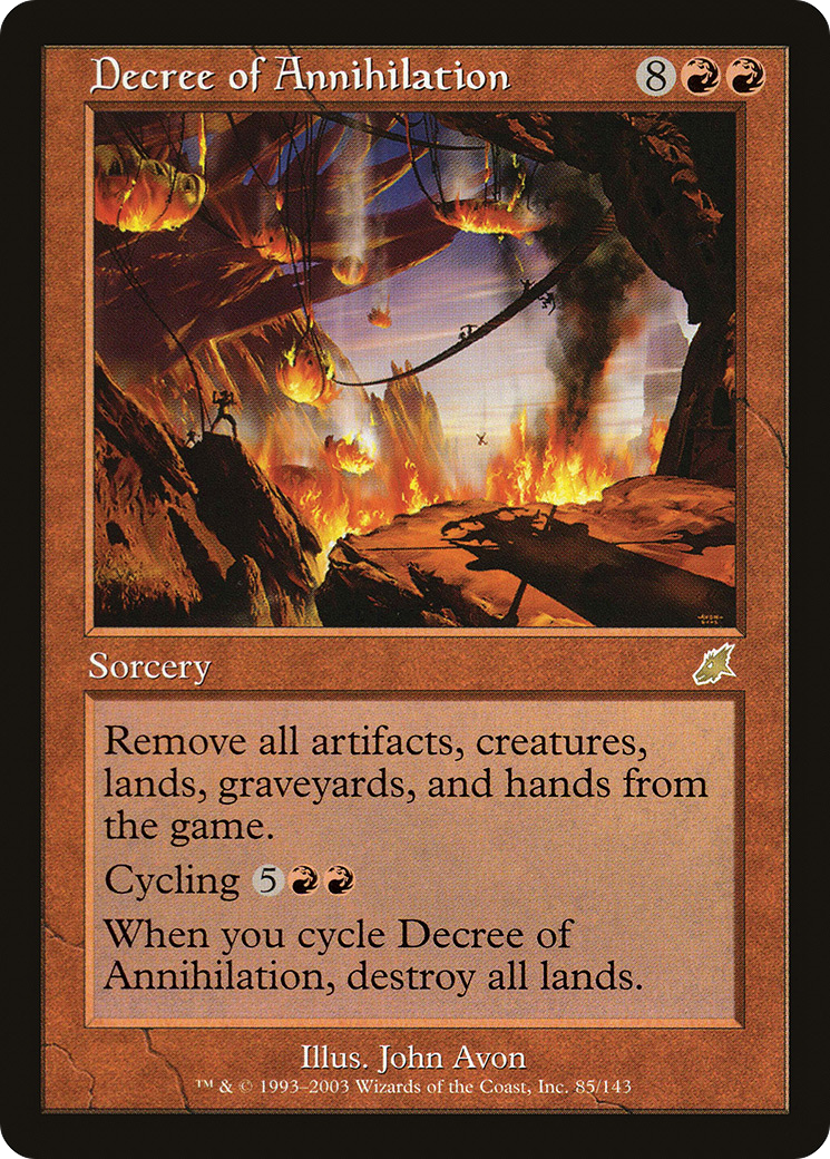 Image of Decree of Annihilation [Scourge]