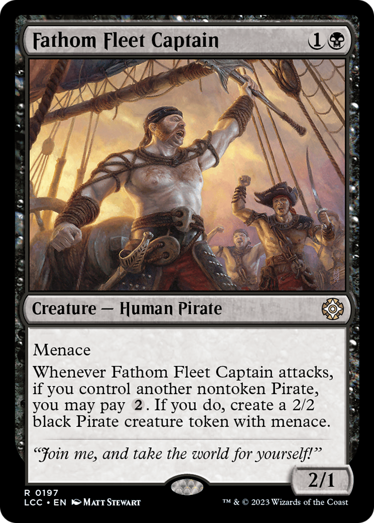 Image of Fathom Fleet Captain [The Lost Caverns of Ixalan Commander]