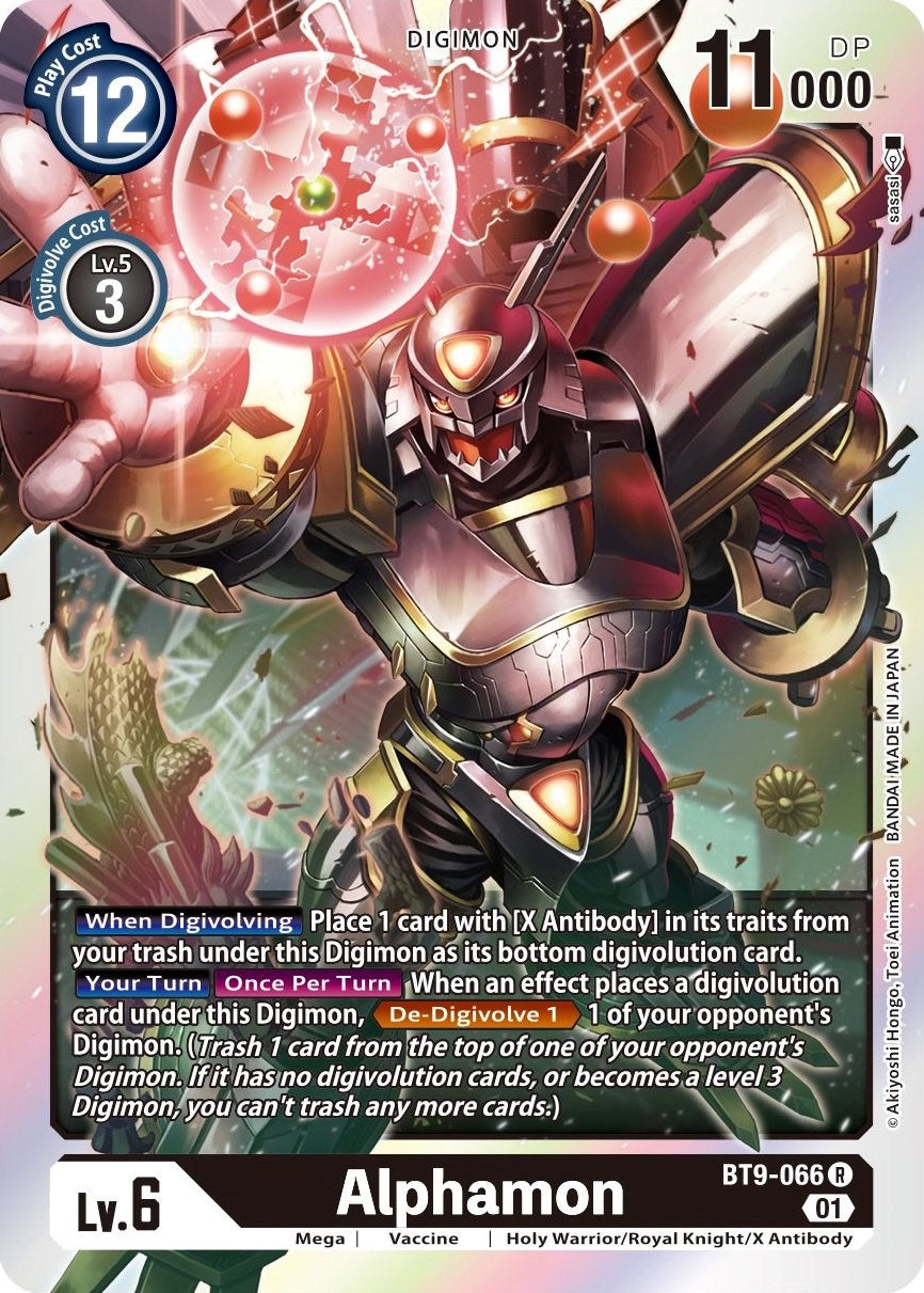 Image of Alphamon [BT9-066] [X Record]